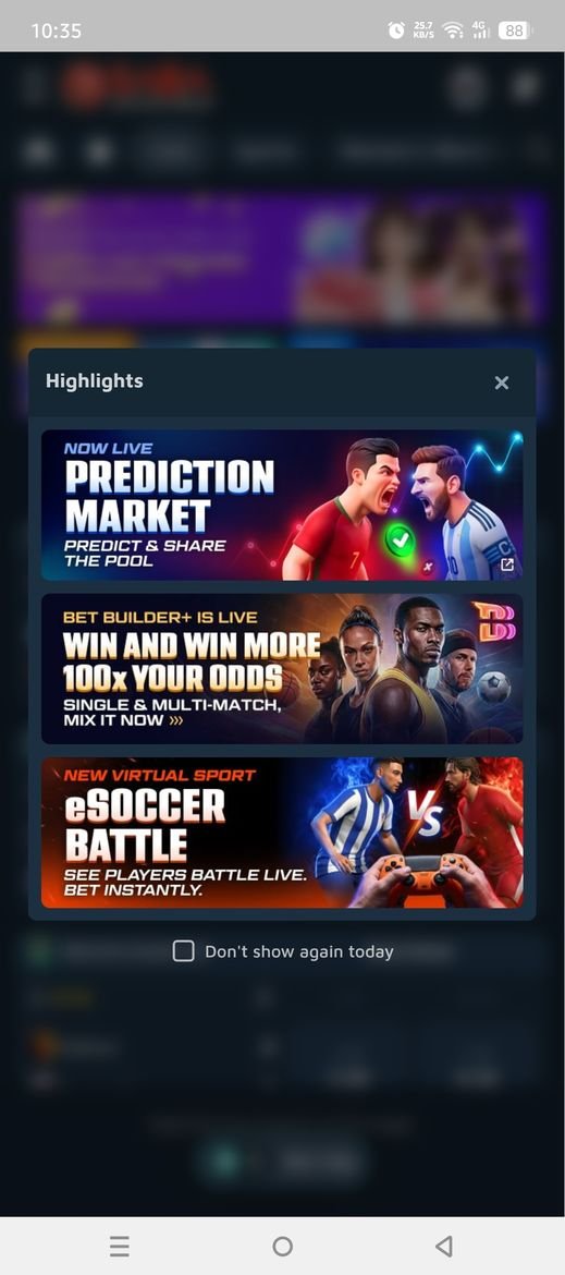 BetCX7 app screenshot 7