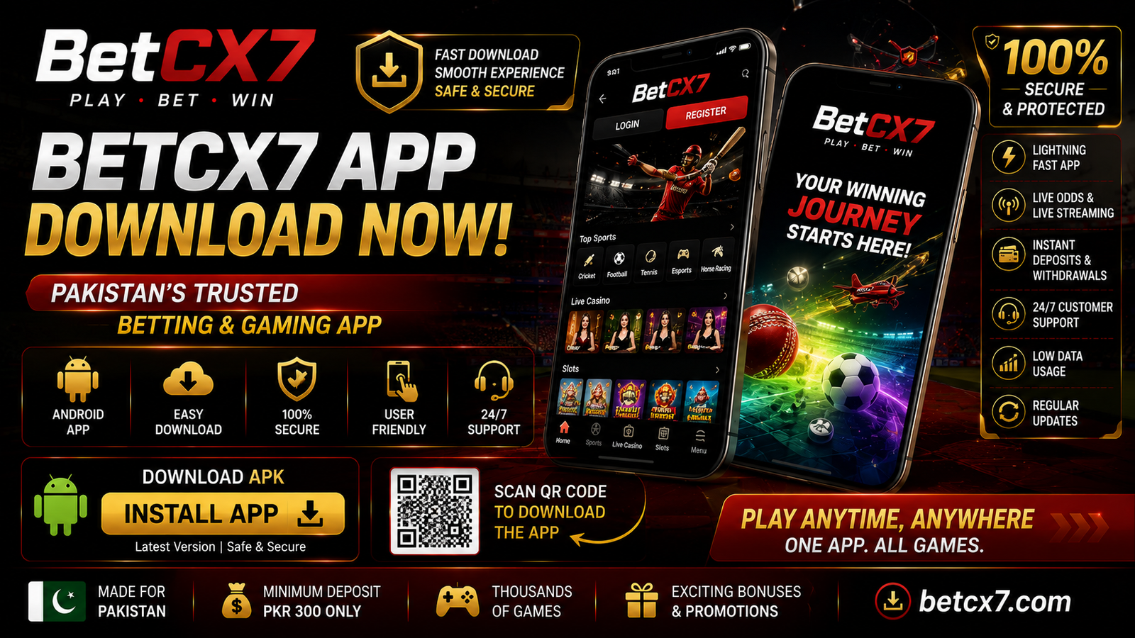 BetCX7 App Download Pakistan